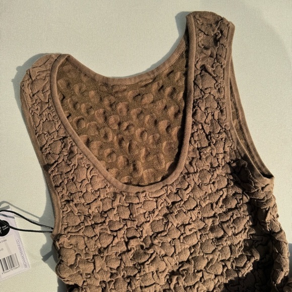 NWT Arcaa Mila Reversible Textured Maxi Dress - Cacao Size S - Picture 5 of 6